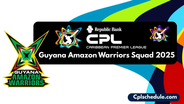 Guyana Amazon Warriors Squad