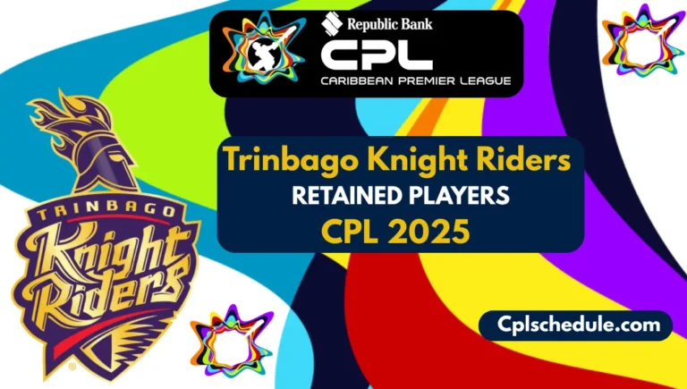Trinbago Knight Riders Retained Players