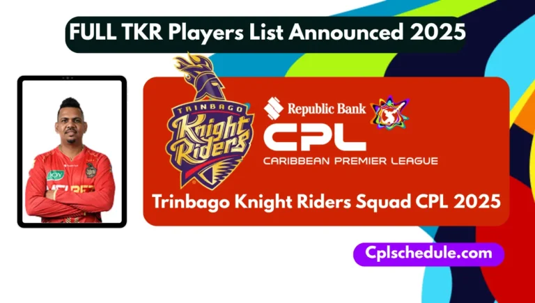 Trinbago Knight Riders Squad