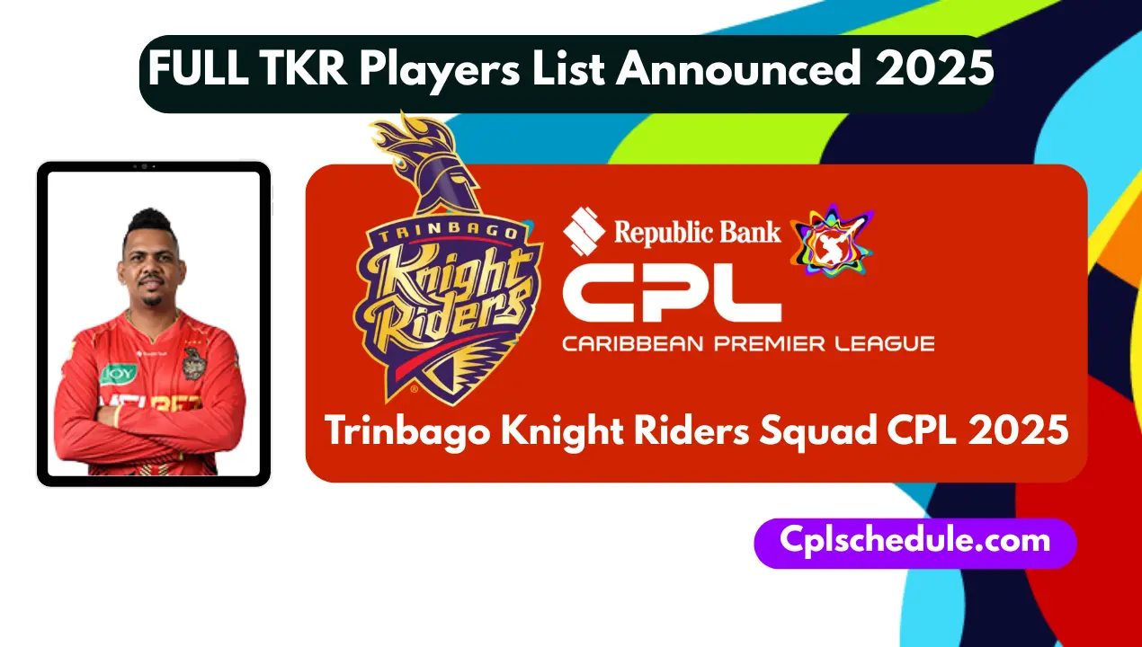 Trinbago Knight Riders Squad