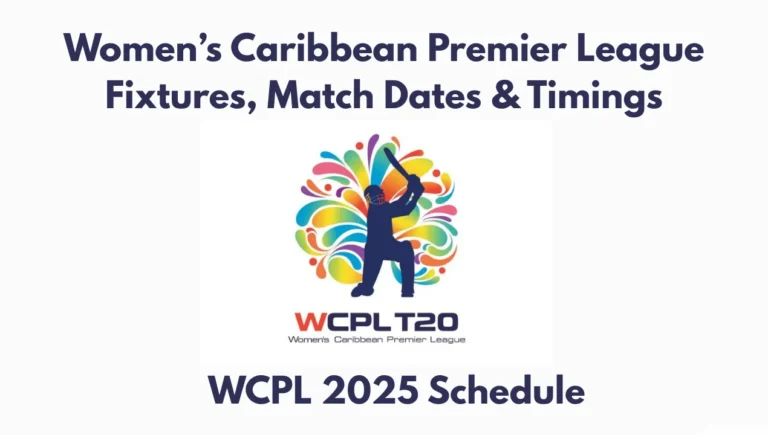 WCPL 2025 Schedule
