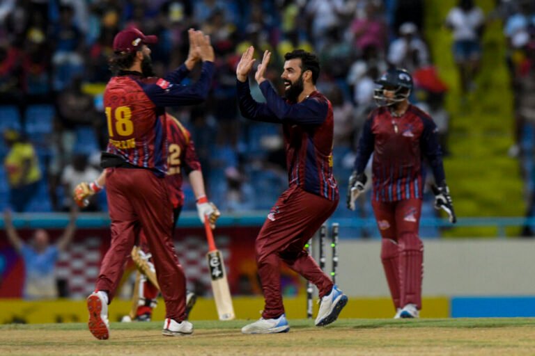 Shadab Khan Stars as Falcons Beat Knight Riders in CPL 2026