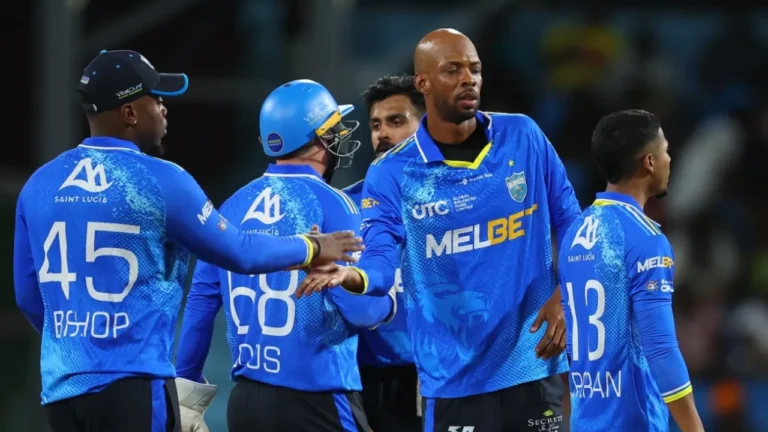 St Lucia Kings Survive Last-Over Scare to Beat Antigua and Barbuda Falcons by Four Runs