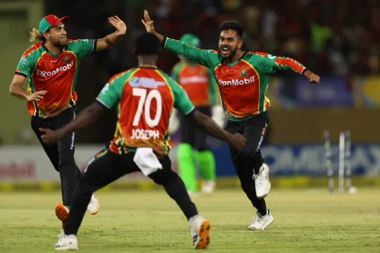 Guyana Amazon Warriors Knock Defending Champions Trinbago Knight Riders Out of CPL 2026