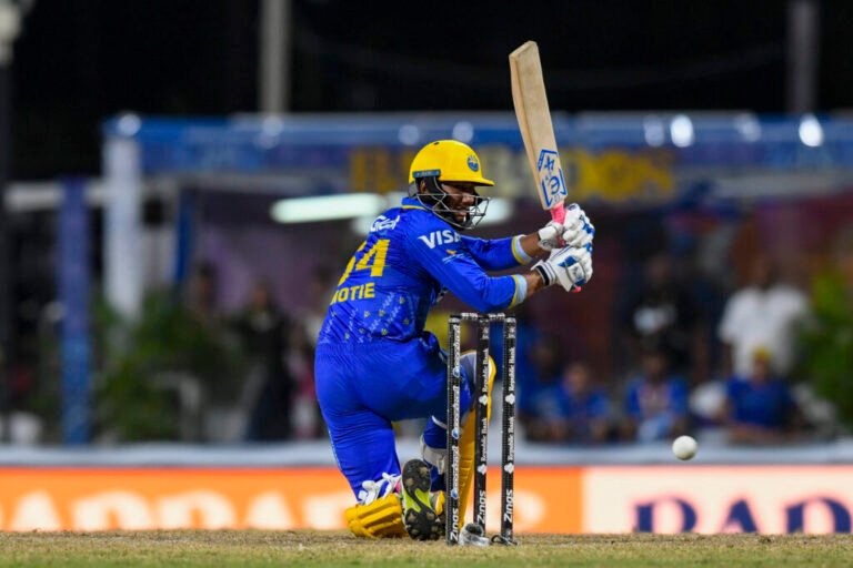Gudakesh Motie’s Last-Over Blitz Fires Barbados Tridents Into CPL Playoffs