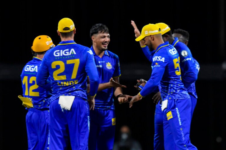 Barbados Tridents Rout Guyana Amazon Warriors to Finish Group Stage on a High